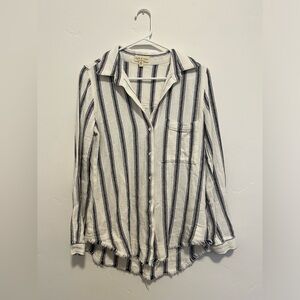 anthro Cloth & Stone Button Up Women’s Top Small